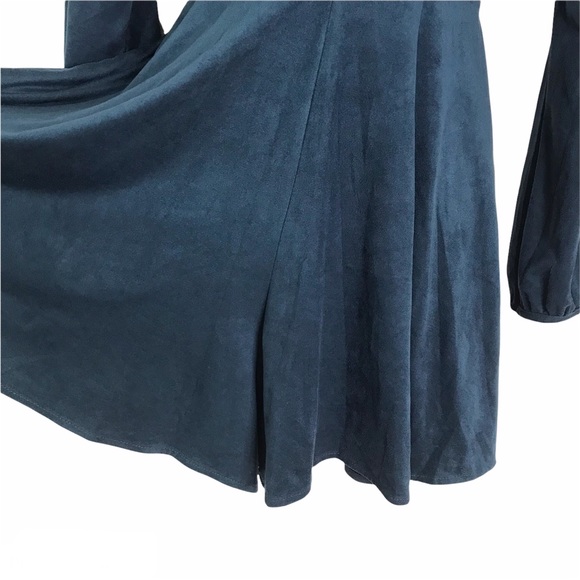 ALTAR'D STATE PAINTED SKY Faux Suede ROMPER - Picture 7 of 15